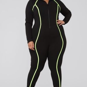 From Now On Zip Front Jumpsuit